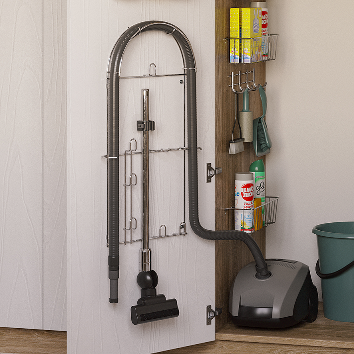Wieszak na rurę odkurzacza
