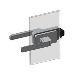 Klamka magnetyczna WALA H4 do tafli szklanej