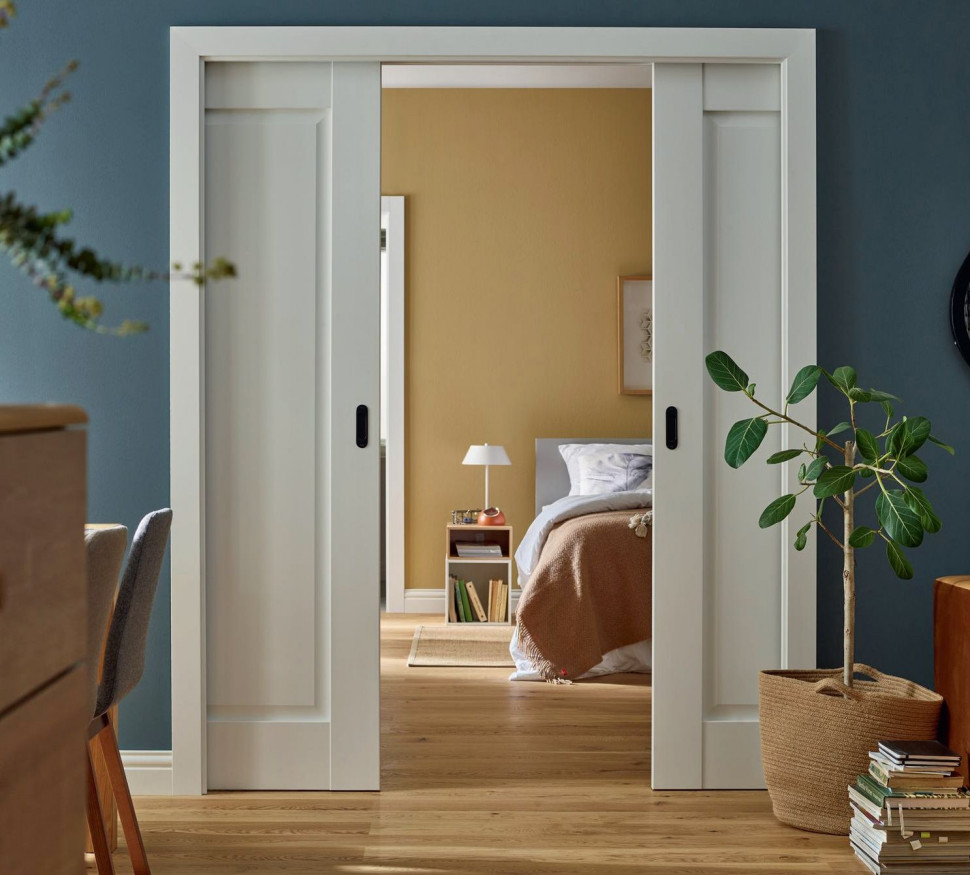 Przesuwne drzwi dwuskrzydłowe