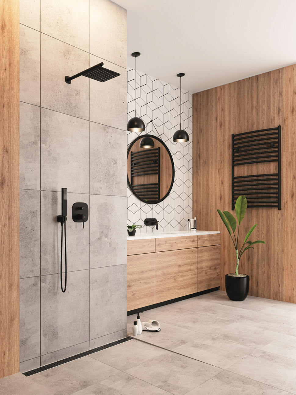 Prysznicowy odpływ liniowy RONDA