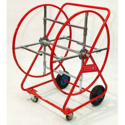 Rozwijak bębnowy do rur ogrzewania podłogowego