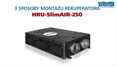 Rekuperator HRU-SlimAIR-250