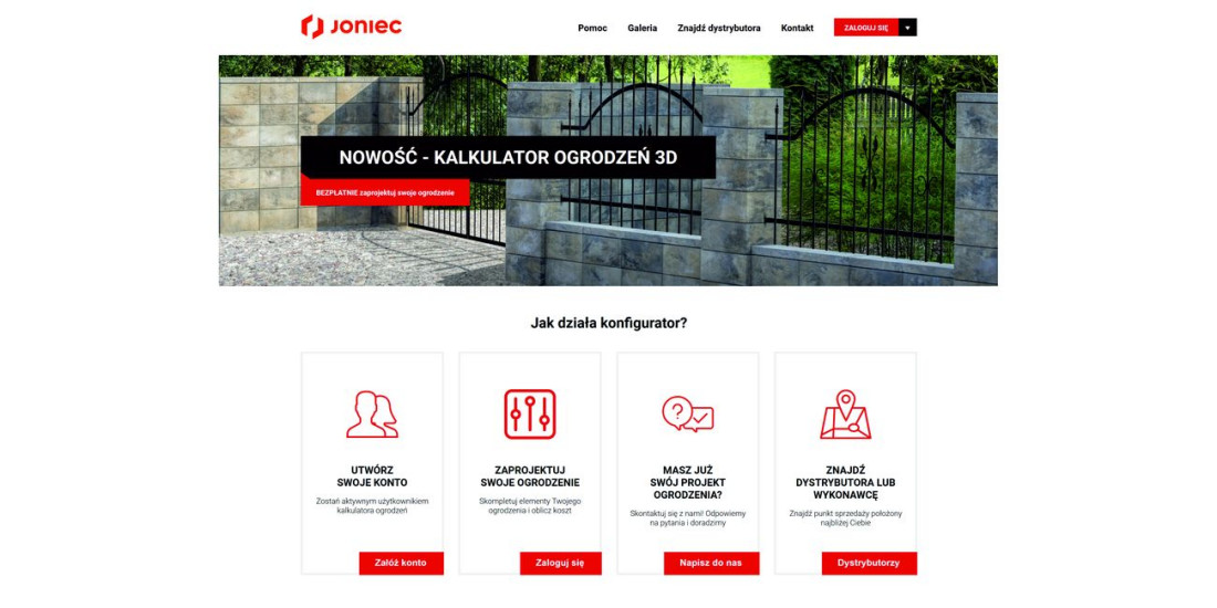 Kalkulator ogrodzeń 3D - nowa wersja programu od JONIEC®