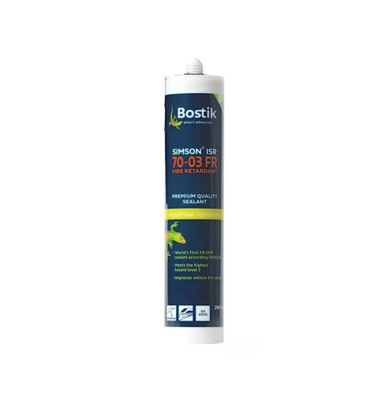 BOSTIK ISR 70-03 FR 290 ml - KLEJ USZCZELNIACZ OGNIOCHRONNY