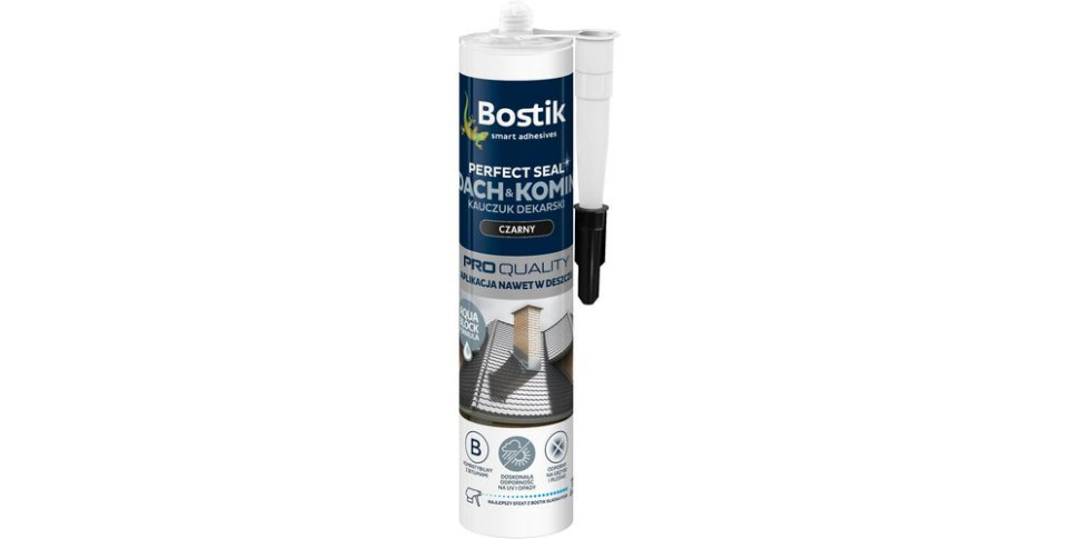 Bostik Perfect Seal Dach & Komin o kolorze czarnym