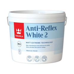 Biała farba lateksowa Tikkurila Anti-Reflex White