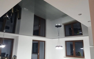 Sufit napinany - montaż, oświetlenie, cena