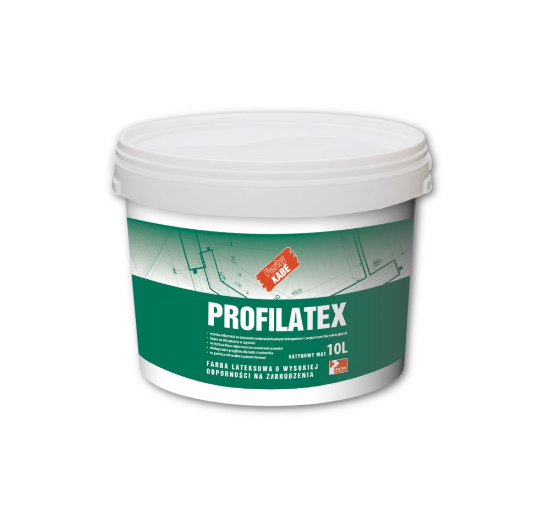 PROFILATEX - farba lateksowa o wysokiej odporności na zabrudzenia