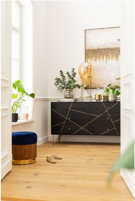 Pufa Lilly - niebieska 