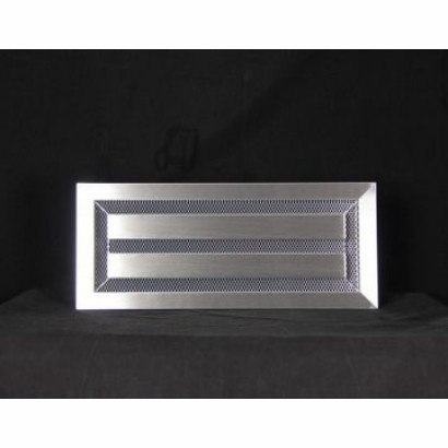 Wentylacyjna Kratka CIACHO 24X19 - do otworu 200x150 mm - stal nierdzewna Satyna, Chrom, Inox