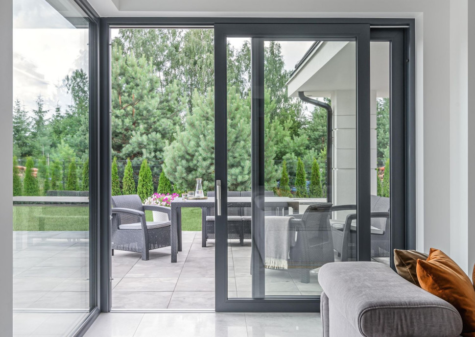 Narożne drzwi tarasowe Vetrex