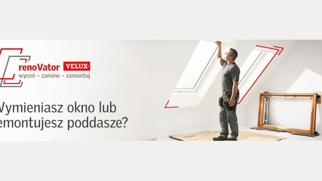 renoVator - kompleksowa usługa montażu okien na poddaszu