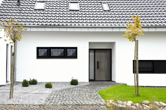 Drzwi z linii stylistycznej AWILUX Basalt