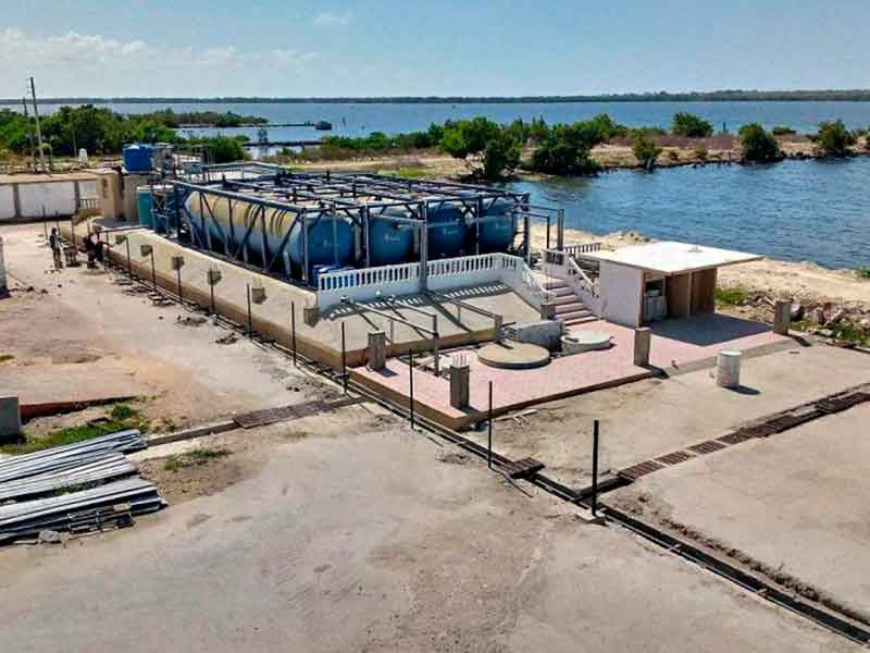 Oczyszczalnia Salher na Karaibach