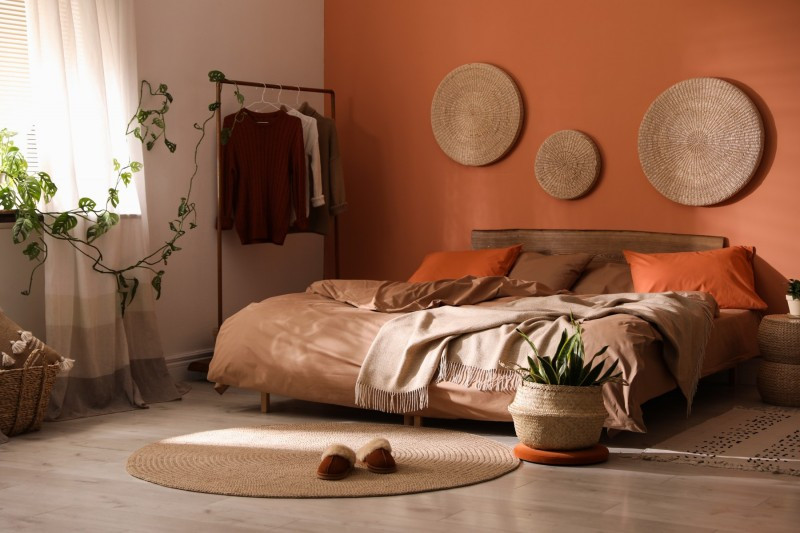 Jeden z trendów kolorystycznych we wnętrzach. fot. VELUX
