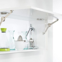 DUO FORTE/ z moc. do profilu aluminiowego 20 mm - podnośnik do szafek z frontami uchylnymi