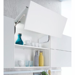 FREEfold F/ 650-730/ 9.5-18.7 kg/ biały - podnośnik do klapy 2-częściowej podnoszonej