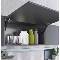 FREEspace pto E/ antracyt - podnośnik do frontów uchylnych bezuchwytowych