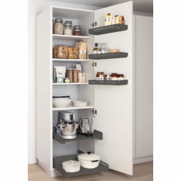 TRIO Libell 1900/ 600/ 3+2/ antracyt - spiżarnia do szafek kuchennych