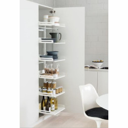 PLENO Libell 1900/ 600/ 6/ biały - wyjeżdżany magazyn na suche produkty