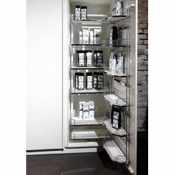 TANDEM ARENA Classic 1700/ 450/ 6+6/ biały - obszerne cargo otwierane jak lodówka