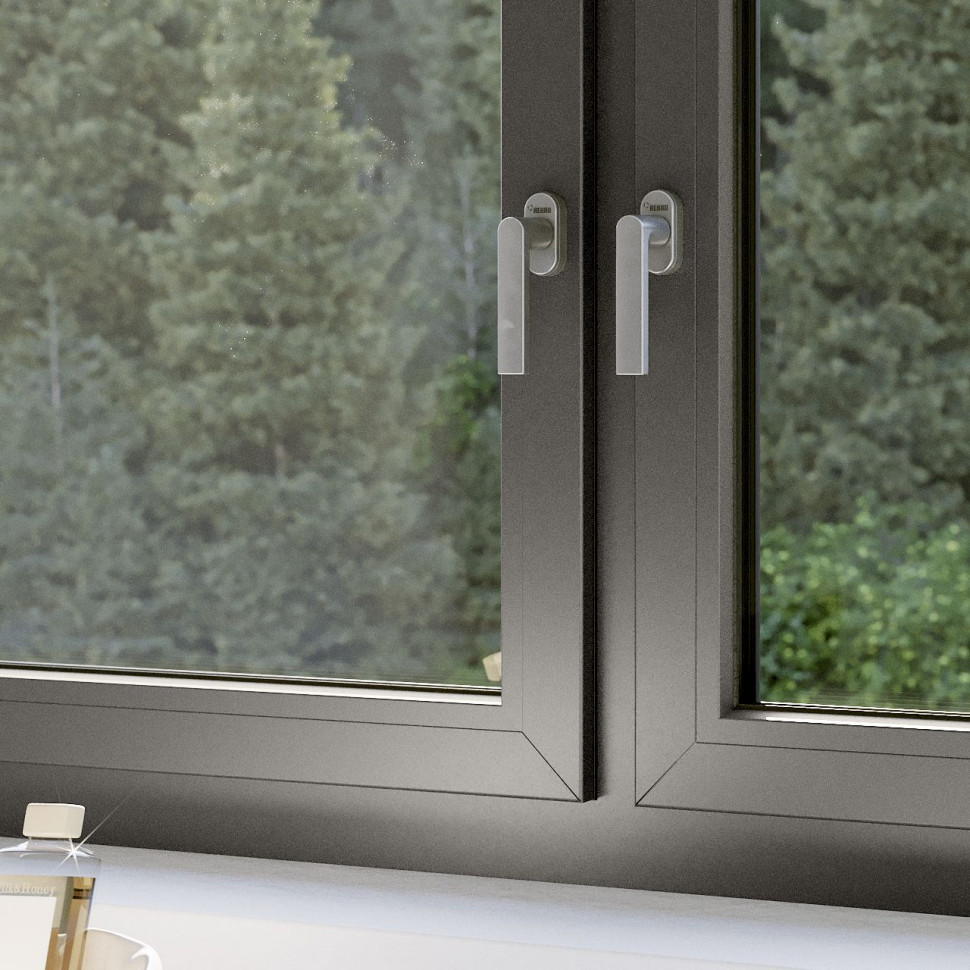 Okna wykonane z PVC mogą do złudzenia przypominać aluminiowe