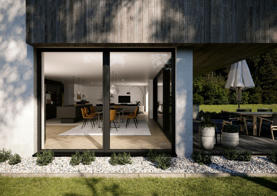 Popularne okna PVC mogą przybierać naprawdę duże rozmiary, zachowując przy tym odpowiednią sztywność i stabilność.