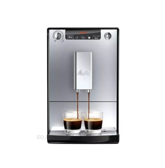 Ekspres do kawy Melitta Solo srebrno-czarny E950-103 EU