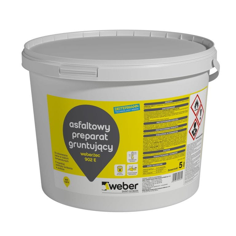Asfaltowy preparat gruntujący weber.tec 902 E