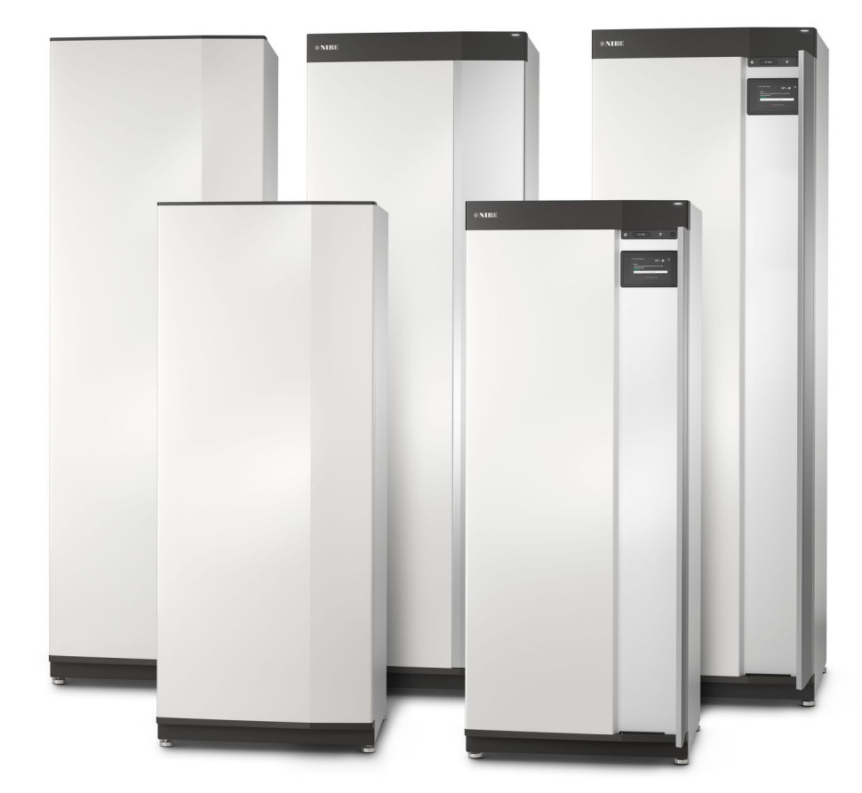 Typoszereg pompy ciepła NIBE S1255