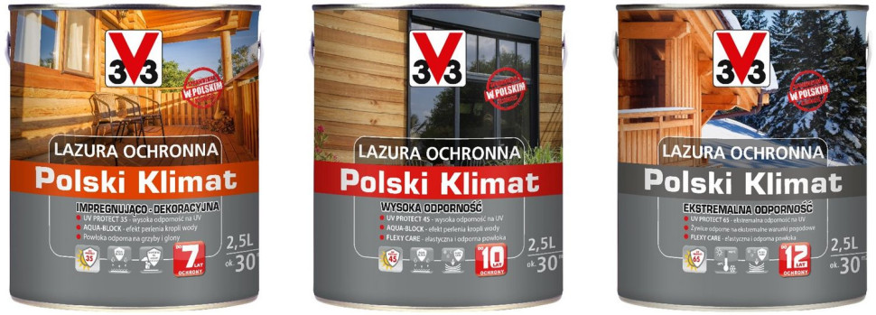 Impregnaty do drewna budowlanego V33