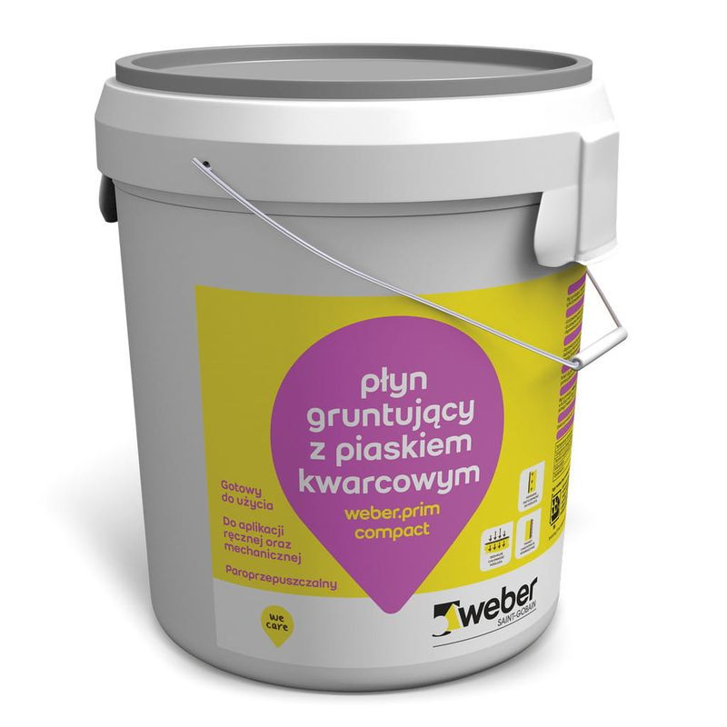 Płyn gruntujący z kruszywem weber.prim compract