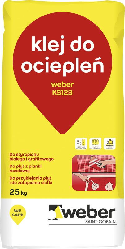 Klej do ociepleń weber KS123