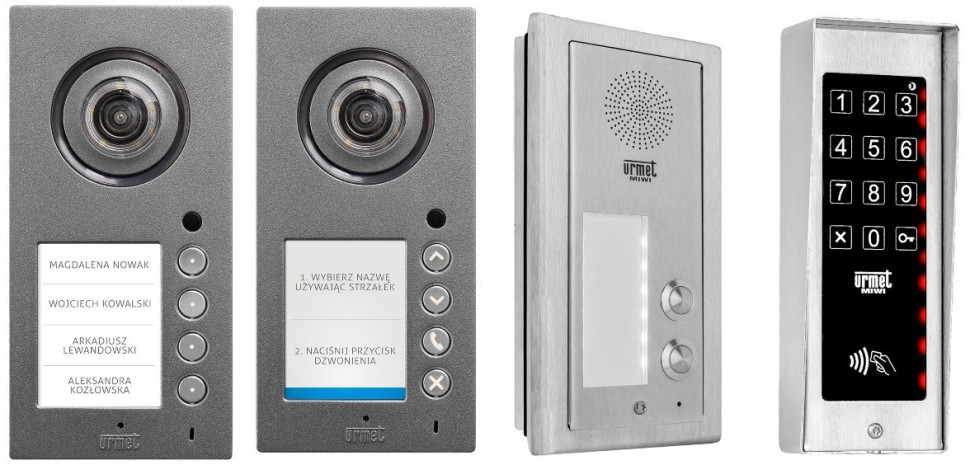 Panele zewnętrzne Miwi Urmet