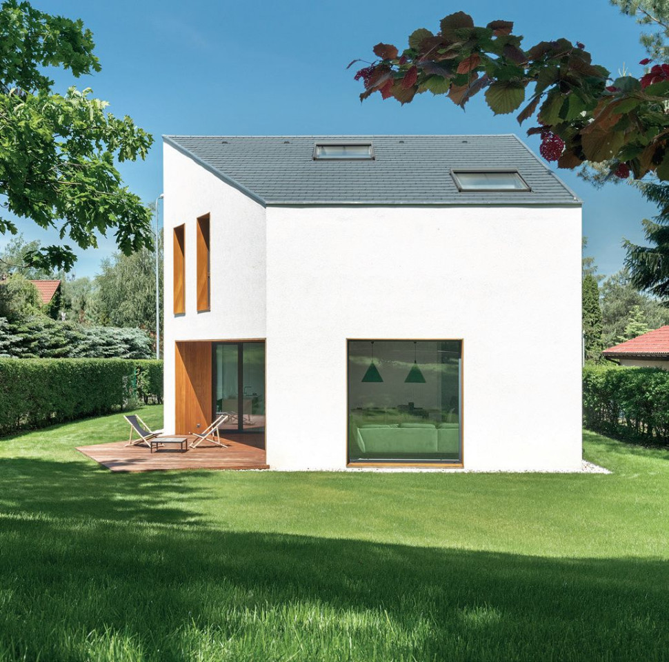 Dom w miejscowości Lusowo, koło Poznania z rozwiązaniami FAKRO