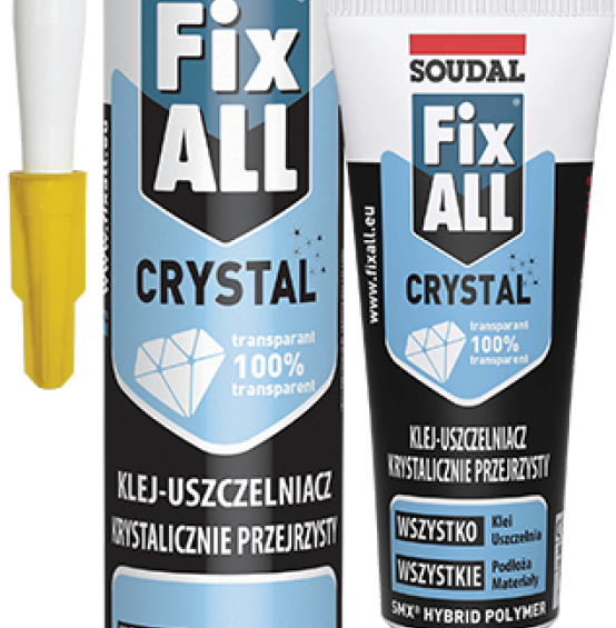 Klej-uszczelniacz Fix All Crystal przezroczysty