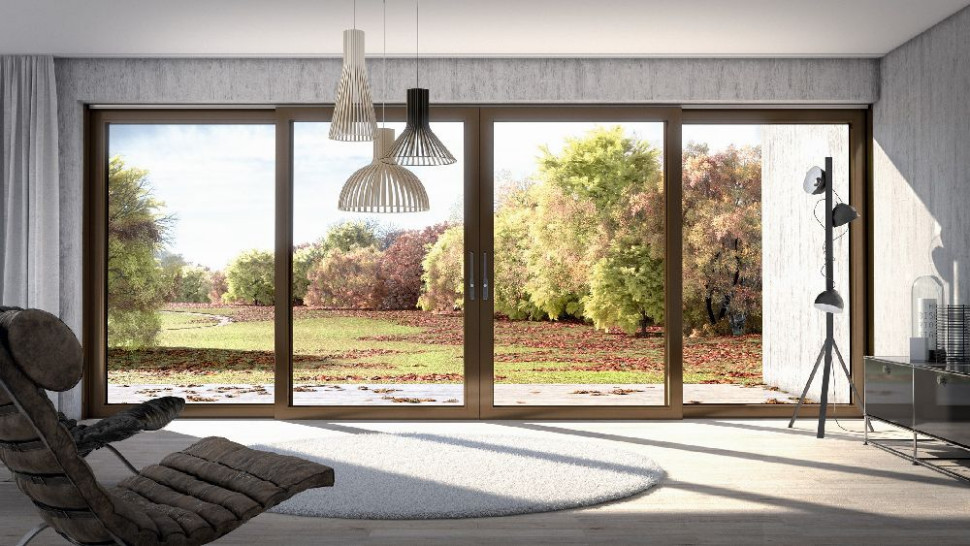 System Schüco LivIngSlide w stylu loftowym