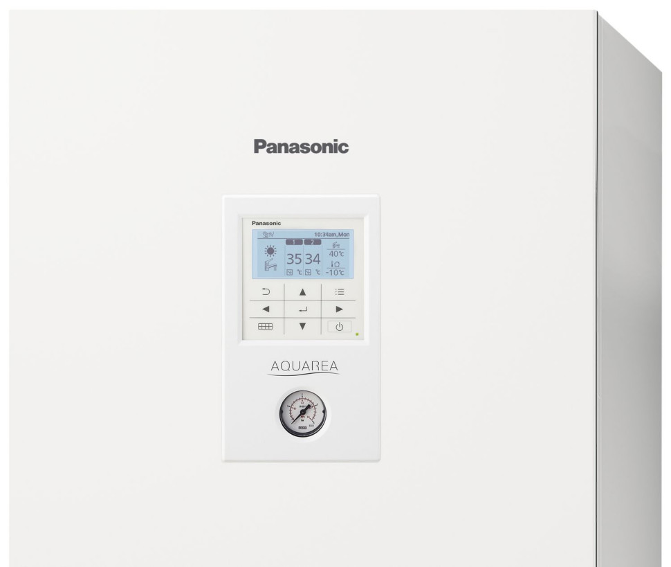 Utrzymanie niskiej temperatury wody w obiegu c.o. (ok. 35°C), gwarantuje wysoką sprawność pompy ciepła. Ale pompy Panasonic utrzymują wysoki COP (ok. 3,5) nawet przy 55°C.