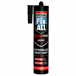 Elastyczny, szybkoutwardzalny klej hybrydowy Fix All X-TREME POWER
