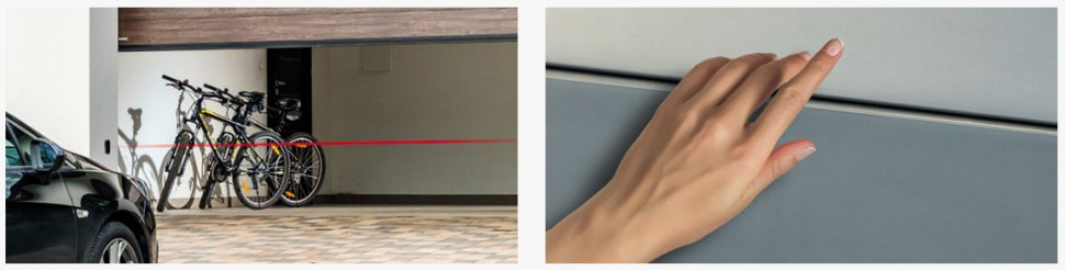 Fotokomórka i bezpieczne panele