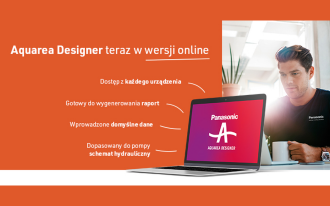 Aquarea Designer teraz dostępny w wersji online