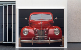 W strukturze łupka i z indywidualnym nadrukiem - Hörmann oferuje nowe powierzchnie bram garażowych