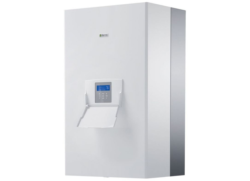 Typowy kocioł gazowy ma wielkość wiszącej szafki 