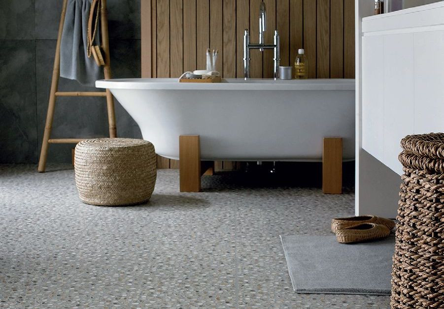 Panele winylowe imitujące kamień