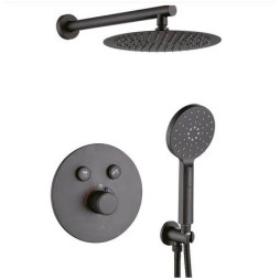 VOLUMO - komplet natryskowy z baterią podtynkową termostatyczną