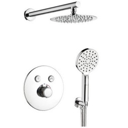 VOLUMO - komplet natryskowy z baterią podtynkową termostatyczną