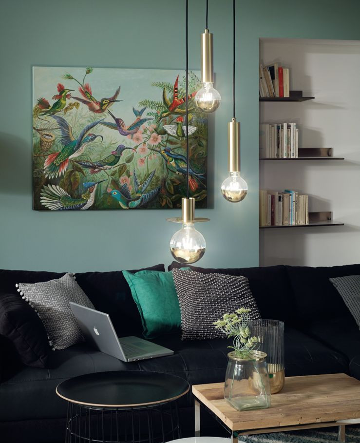 Lampa Stian oprawa złota + źródło