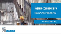 System izolacji fundamentów COLPHENE BSW firmy SOPREMA