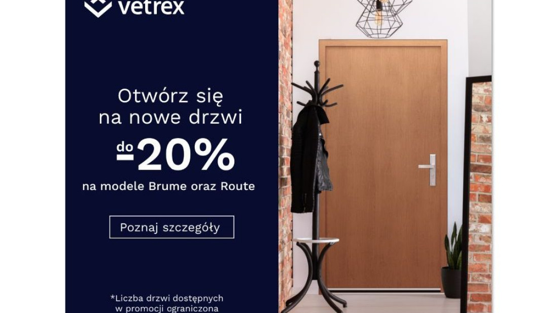 Promocja Vetrex "Otwórz się na nowe drzwi"