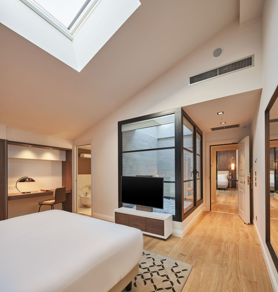 Pokoje w  hotelu DoubleTree w Trieście